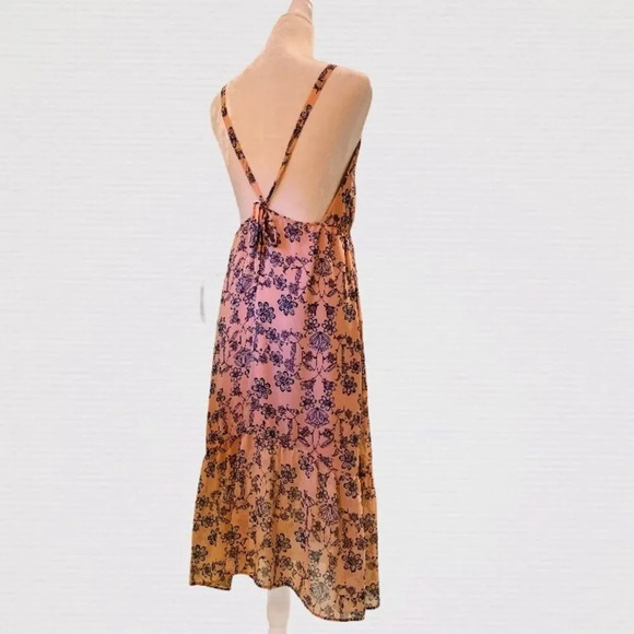 NEW FOR LOVE & LEMONS Poppy Floral Midi Dress - Picture 3 of 9